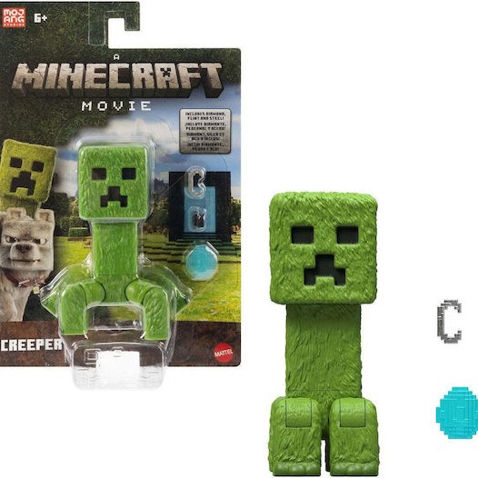 Φιγούρα Δράσης Creeper Minecraft 10εκ.