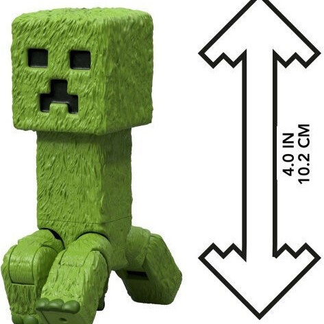 Φιγούρα Δράσης Creeper Minecraft 10εκ.