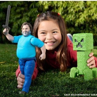 Φιγούρα Δράσης Creeper Minecraft 30εκ.