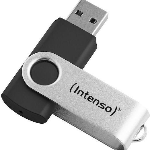 Intenso 64GB USB 3.2 Stick Ασημί