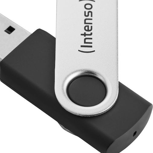 Intenso 64GB USB 3.2 Stick Ασημί