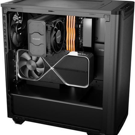Be Quiet Pure Base 501 Midi Tower Κουτί Υπολογιστή με Πλαϊνό Παράθυρο Airflow Window Black