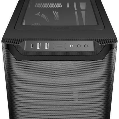 Be Quiet Pure Base 501 Midi Tower Κουτί Υπολογιστή με Πλαϊνό Παράθυρο Airflow Window Black