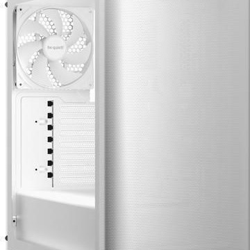 Be Quiet Pure Base 501 Midi Tower Κουτί Υπολογιστή με Πλαϊνό Παράθυρο Airflow Window White