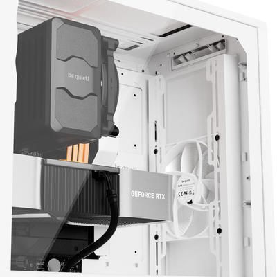 Be Quiet Pure Base 501 Midi Tower Κουτί Υπολογιστή με Πλαϊνό Παράθυρο Airflow Window White