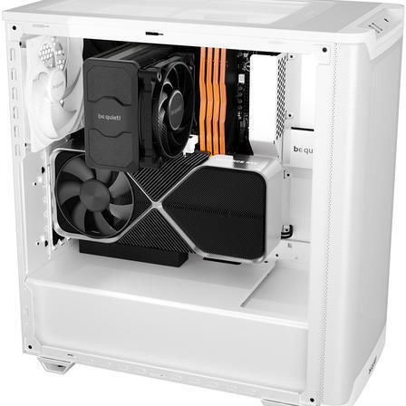 Be Quiet Pure Base 501 Midi Tower Κουτί Υπολογιστή με Πλαϊνό Παράθυρο Airflow Window White