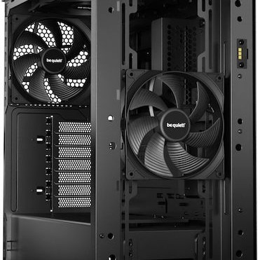 Be Quiet Pure Base 501 DX Gaming Midi Tower Κουτί Υπολογιστή με Πλαϊνό Παράθυρο και RGB Φωτισμό Μαύρο