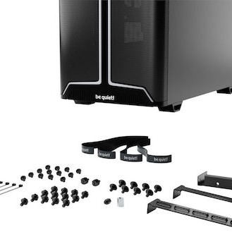 Be Quiet Pure Base 501 DX Gaming Midi Tower Κουτί Υπολογιστή με Πλαϊνό Παράθυρο και RGB Φωτισμό Μαύρο