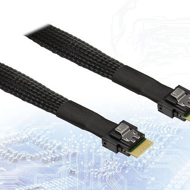 Inter-Tech - Cable 70cm Μαύρο (88885671)