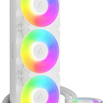 Arctic Liquid Freezer III Pro 360 A-RGB Υδρόψυξη Επεξεργαστή Τριπλού Ανεμιστήρα 120mm για Socket AM4/AM5/1700 Λευκή