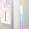 Be Quiet Pure Base 501 DX Gaming Midi Tower Κουτί Υπολογιστή με Πλαϊνό Παράθυρο και RGB Φωτισμό Λευκό
