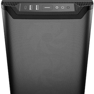 Be Quiet Pure Base 501 LX Gaming Midi Tower Κουτί Υπολογιστή με Πλαϊνό Παράθυρο και RGB Φωτισμό Μαύρο