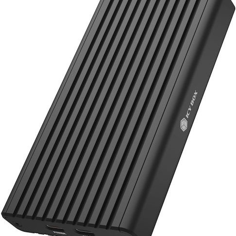 Icy Box External Θήκη για Σκληρό Δίσκο M.2 SATA III NVME με σύνδεση Type-C