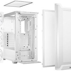 Be Quiet Pure Base 501 LX Gaming Midi Tower Κουτί Υπολογιστή με Πλαϊνό Παράθυρο και RGB Φωτισμό Λευκό
