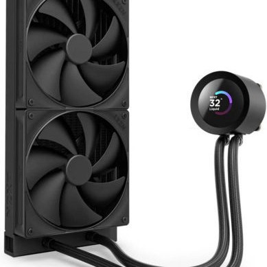 NZXT KRAKEN PLUS 280 V2 (v2) Υδρόψυξη Επεξεργαστή Διπλού Ανεμιστήρα 120mm