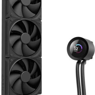 NZXT Kraken Plus 360 Υδρόψυξη Επεξεργαστή Τριπλού Ανεμιστήρα 120mm για Socket 1700/1200/115x