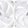 Chieftec Iceberg Υδρόψυξη Επεξεργαστή Διπλού Ανεμιστήρα 120mm με RGB Φωτισμό Λευκή