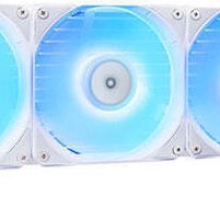 Chieftec Iceberg Υδρόψυξη Επεξεργαστή Τριπλού Ανεμιστήρα 120mm με RGB Φωτισμό Λευκή