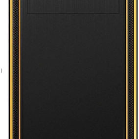 Be Quiet Pure Base 600 Window Gaming Midi Tower Κουτί Υπολογιστή Πορτοκαλί