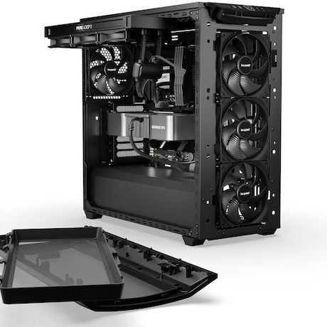 Be Quiet Shadow Base 800 Gaming Full Tower Κουτί Υπολογιστή με Πλαϊνό Παράθυρο Μαύρο