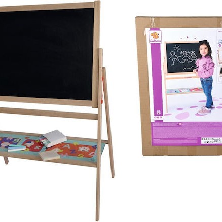 Ξύλινος Μαγνητικός Πίνακας Καβαλέτο 58x86 Εκ Eichhorn