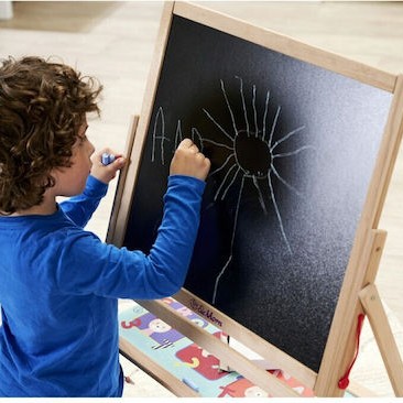 Ξύλινος Μαγνητικός Πίνακας Καβαλέτο 58x86 Εκ Eichhorn