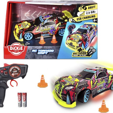 Dickie Τηλεκατευθυνόμενο Αυτοκίνητο Drift 4WD
