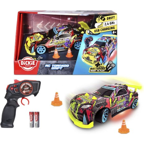 Dickie Τηλεκατευθυνόμενο Αυτοκίνητο Drift 4WD