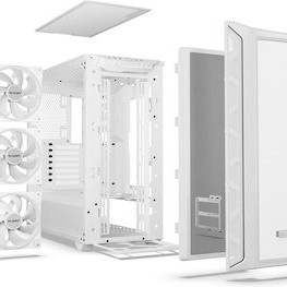 Be Quiet Shadow Base 800 FX Gaming Midi Tower Κουτί Υπολογιστή με Πλαϊνό Παράθυρο και RGB Φωτισμό Λευκό