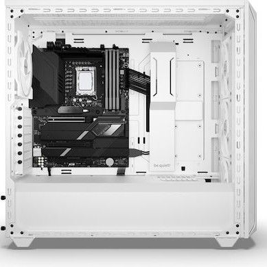 Be Quiet Shadow Base 800 FX Gaming Midi Tower Κουτί Υπολογιστή με Πλαϊνό Παράθυρο και RGB Φωτισμό Λευκό