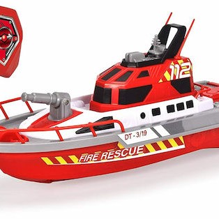 Dickie Fire Boat Τηλεκατευθυνόμενο Σκάφος