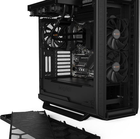 Be Quiet Silent Base 802 Window Midi Tower Κουτί Υπολογιστή Μαύρο