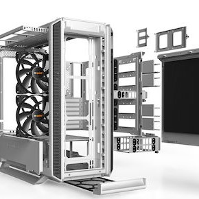 Be Quiet Silent Base 802 Window Midi Tower Κουτί Υπολογιστή Λευκό