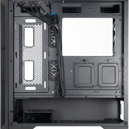 Chieftec Apex Lumo Gaming Midi Tower Κουτί Υπολογιστή με Πλαϊνό Παράθυρο και RGB Φωτισμό Μαύρο