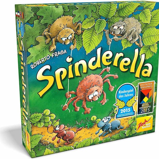 Επιτραπέζιο Παιχνίδι Spinderella για 2-4 Παίκτες 6+ Ετών (EN) Zoch Verlag