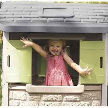 Smoby Παιδικό Σπιτάκι Κήπου Jura Lodge 123x115x132εκ.