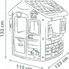 Smoby Παιδικό Σπιτάκι Κήπου Jura Lodge 123x115x132εκ.