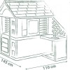 Smoby Παιδικό Σπιτάκι Κήπου 145x110x127εκ.