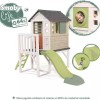 Smoby Παιδικό Σπιτάκι Κήπου House On Stilts με Τσουλήθρα 243x160x197εκ.