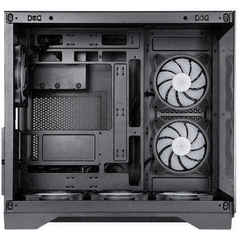 Chieftec Visio GM-30B-TG-OP Gaming Cube Κουτί Υπολογιστή με Πλαϊνό Παράθυρο Μαύρο