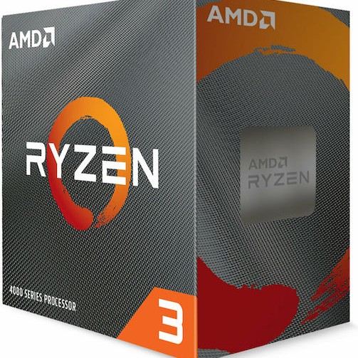 AMD Ryzen 3 4100 3.8GHz Επεξεργαστής 4 Πυρήνων για Socket AM4 σε Κουτί με Ψύκτρα