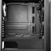 Chieftec Hunter Gaming Midi Tower Κουτί Υπολογιστή με Πλαϊνό Παράθυρο και RGB Φωτισμό Μαύρο