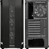 Chieftec Hunter Gaming Midi Tower Κουτί Υπολογιστή με Πλαϊνό Παράθυρο και RGB Φωτισμό Μαύρο