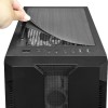 Chieftec Hunter Gaming Midi Tower Κουτί Υπολογιστή με Πλαϊνό Παράθυρο και RGB Φωτισμό Μαύρο