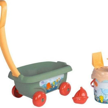 Smoby Σετ Κουβαδάκι Παραλίας με Αξεσουάρ Ροζ