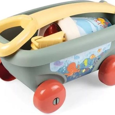 Smoby Σετ Κουβαδάκι Παραλίας με Αξεσουάρ Ροζ