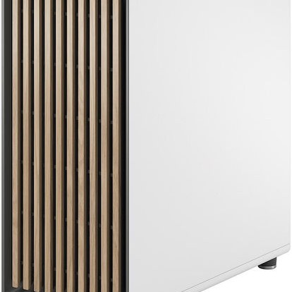 Fractal Design North Gaming Midi Tower Κουτί Υπολογιστή με Πλαϊνό Παράθυρο Chalk White TGC