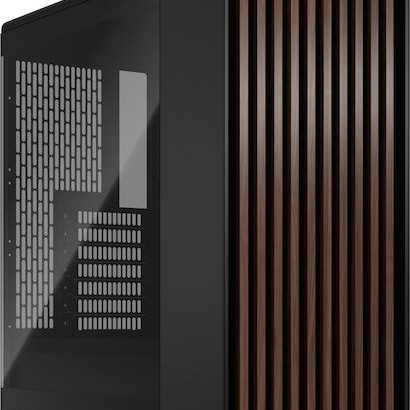 Fractal Design North Gaming Midi Tower Κουτί Υπολογιστή με Πλαϊνό Παράθυρο Charcoal Black TGD