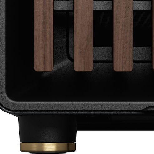 Fractal Design North Gaming Midi Tower Κουτί Υπολογιστή με Πλαϊνό Παράθυρο Charcoal Black TGD