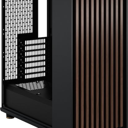 Fractal Design North Gaming Midi Tower Κουτί Υπολογιστή με Πλαϊνό Παράθυρο Charcoal Black TGD